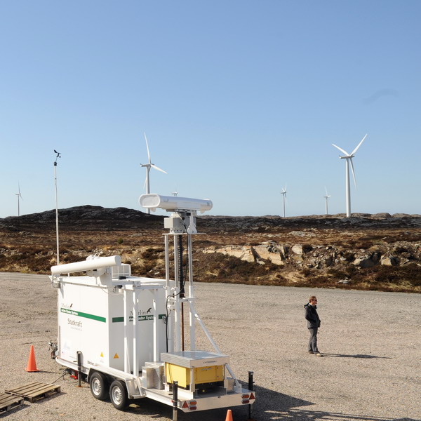 Den mobile fugleradaren har bidratt med verdifull informasjon om fuglenes bevegelser i vindparken på Smøla. Foto Atle Abelsen